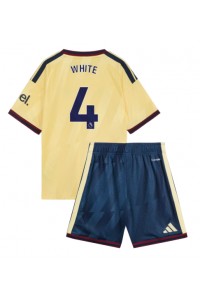 Arsenal Ben White #4 Jalkapallovaatteet Lasten Kolmas peliasu 2026-27 Lyhythihainen (+ Lyhyet housut)